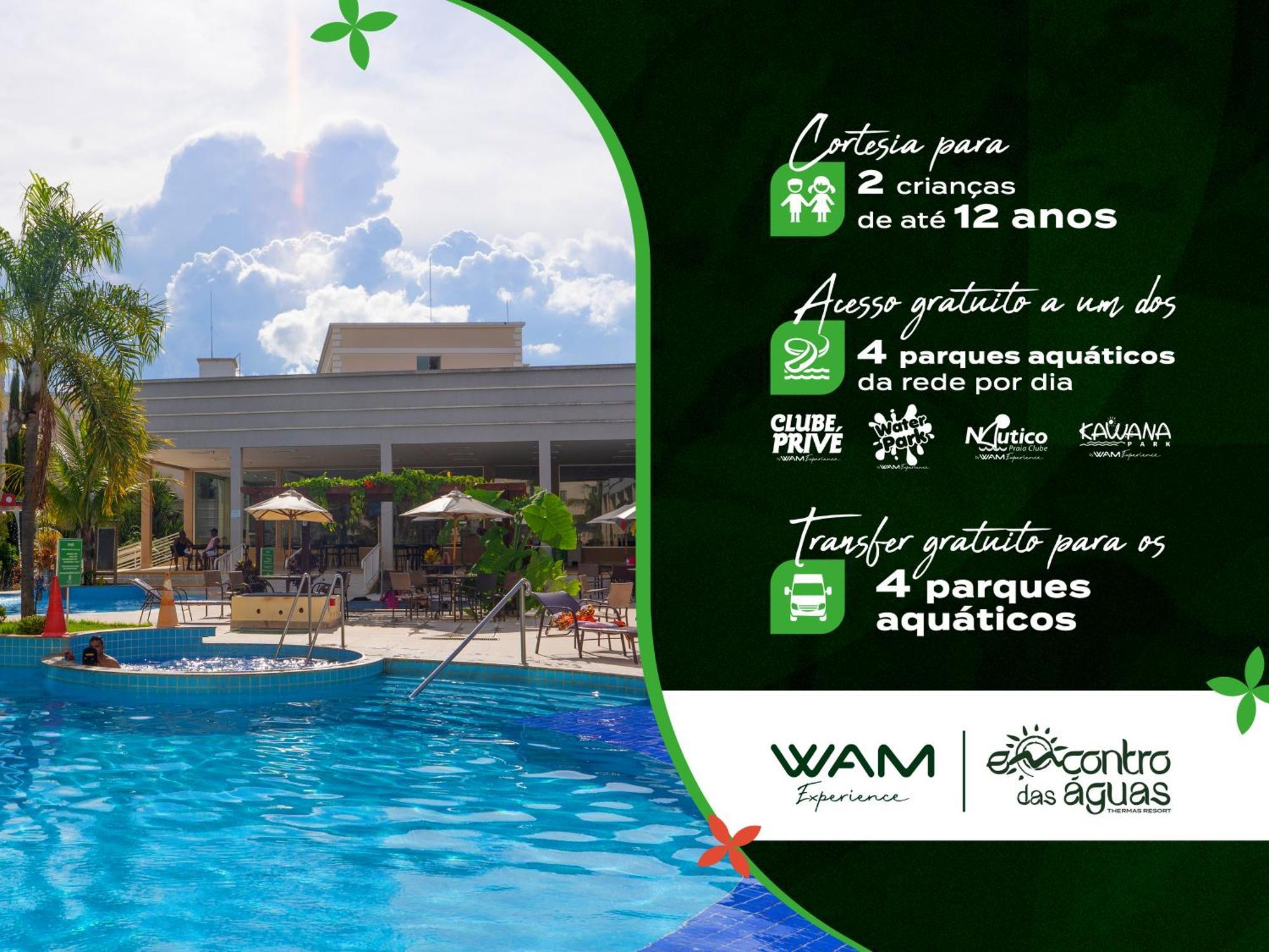 Encontro Das Aguas Thermas Resort By Wam Experience Caldas Novas Exteriör bild